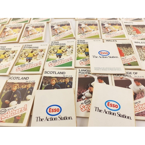 303 - ESSO THE ACTION STATION Club Colours & Nicknames : an ESSO book of Squelchers football card coll... 