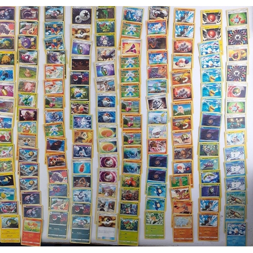 151 - POKEMON CARDS x200 + Assorted cards and varieties. All in well stored condition.#173