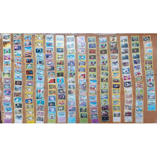 153 - POKEMON CARDS x200 + Assorted cards and varieties. All in well stored condition.#175