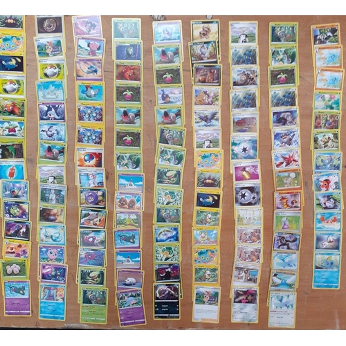 153 - POKEMON CARDS x200 + Assorted cards and varieties. All in well stored condition.#175