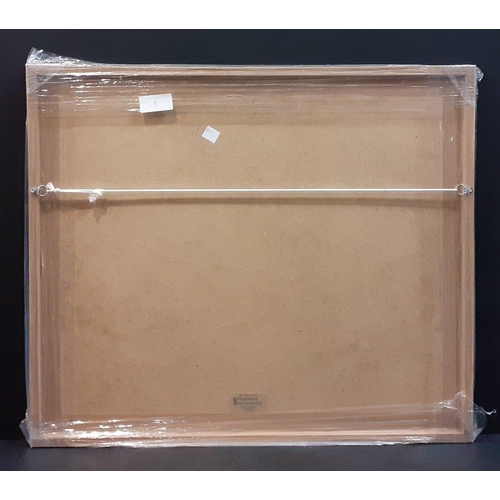 239 - JIM CLARK Motor racing Interest Art print. A beautiful framed print of borders Legend and F1 World C... 