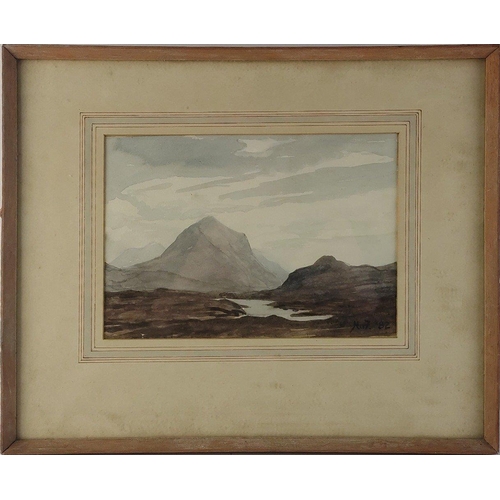 253 - Six attractive framed watercolours  One of Eilean Donan, and others of Borders Interest including Sc... 