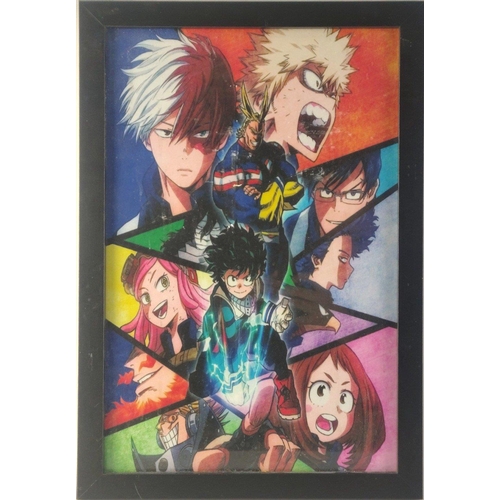 257 - Three framed AVENGERS framed prints and one unframed and one another.#283