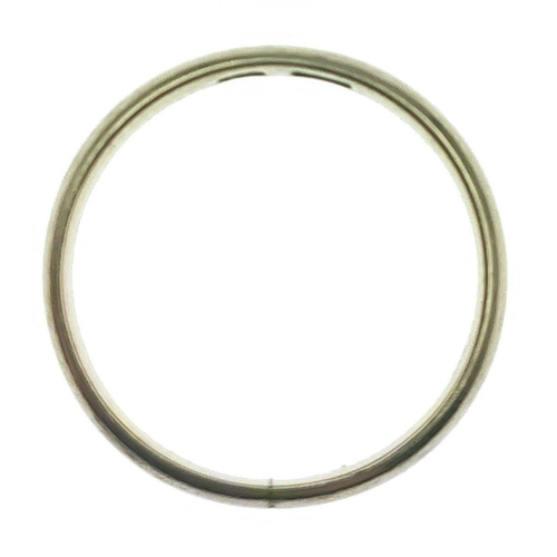 31A - A 9c stamped wedding band ring size L/M - weight 1.74g approx#37