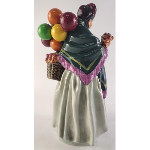 370 - Royal Doulton 'Biddy Pennyfarthing' HN1843 figurine. H: 23cm approx#397