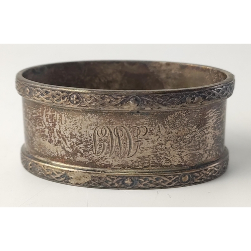 74 - A Sterling Silver fully hallmarked napkin Ring. 36.8g approx.#95