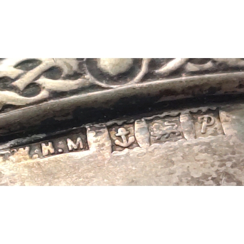 74 - A Sterling Silver fully hallmarked napkin Ring. 36.8g approx.#95