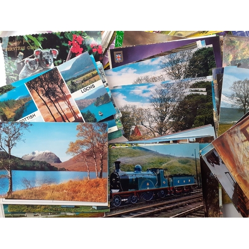 243 - A bag of early modern colour postcards. Good quantity.#40