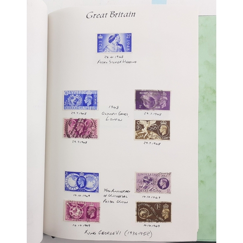 226 - A well compiled older stamp album. Opens with Penny Reds and Twopenny Blue, continues with a good se... 