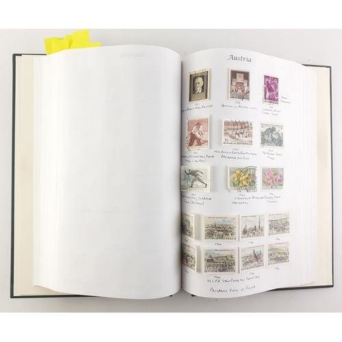 227 - A well compiled older stamp album. Substantial album compiled by an enthusiastic collector and compi... 