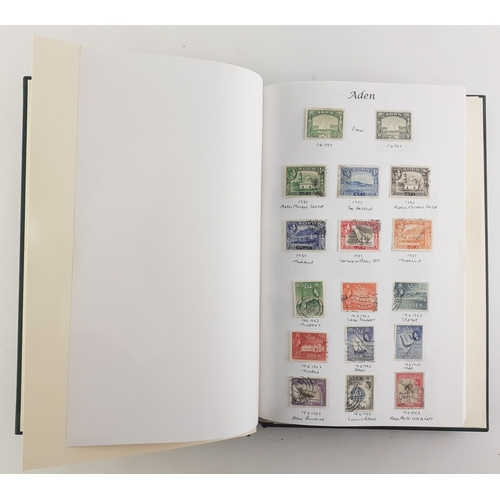 227 - A well compiled older stamp album. Substantial album compiled by an enthusiastic collector and compi... 