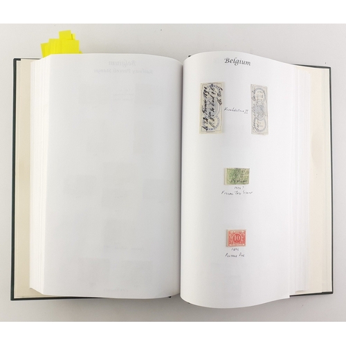 227 - A well compiled older stamp album. Substantial album compiled by an enthusiastic collector and compi... 