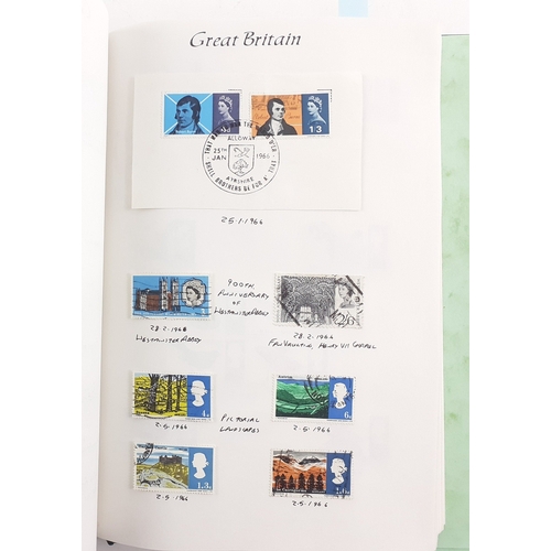 226 - A well compiled older stamp album. Opens with Penny Reds and Twopenny Blue, continues with a good se... 