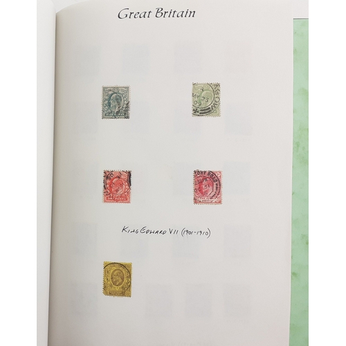 226 - A well compiled older stamp album. Opens with Penny Reds and Twopenny Blue, continues with a good se... 