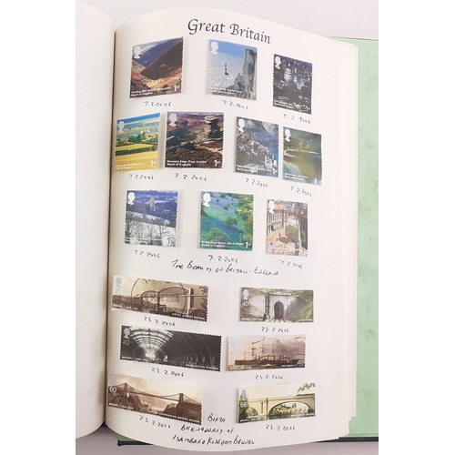 226 - A well compiled older stamp album. Opens with Penny Reds and Twopenny Blue, continues with a good se... 