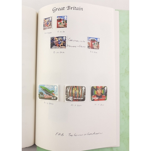 226 - A well compiled older stamp album. Opens with Penny Reds and Twopenny Blue, continues with a good se... 