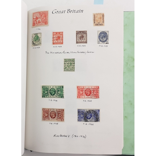 226 - A well compiled older stamp album. Opens with Penny Reds and Twopenny Blue, continues with a good se... 
