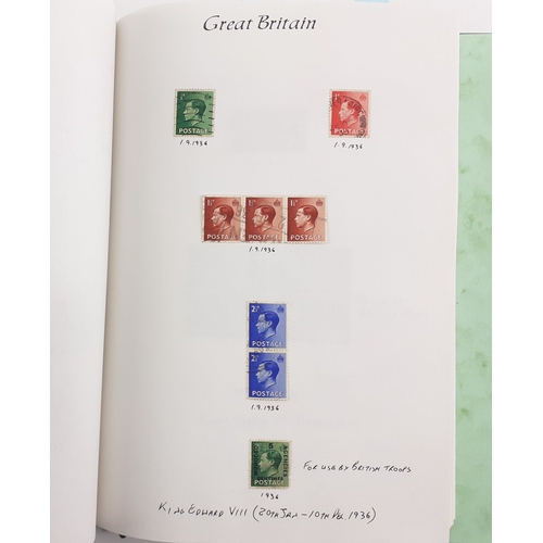 226 - A well compiled older stamp album. Opens with Penny Reds and Twopenny Blue, continues with a good se... 
