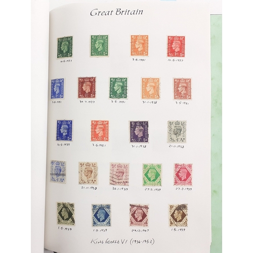 226 - A well compiled older stamp album. Opens with Penny Reds and Twopenny Blue, continues with a good se... 