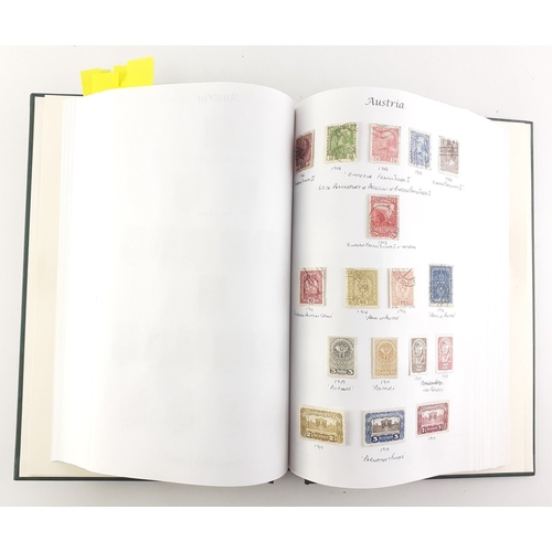 227 - A well compiled older stamp album. Substantial album compiled by an enthusiastic collector and compi... 
