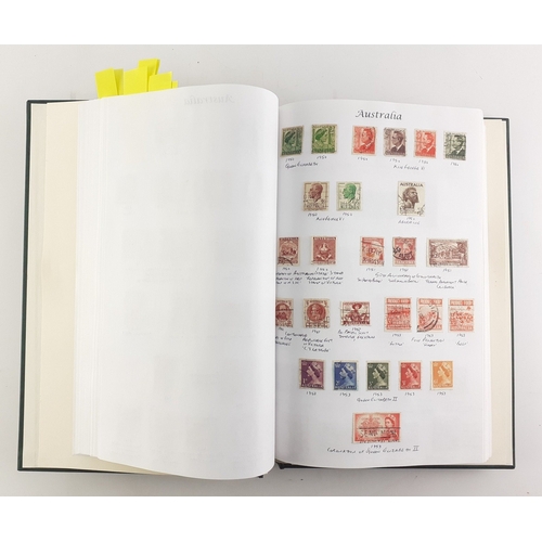 227 - A well compiled older stamp album. Substantial album compiled by an enthusiastic collector and compi... 
