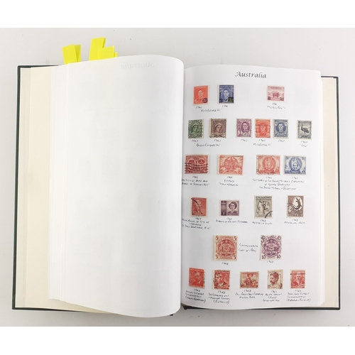 227 - A well compiled older stamp album. Substantial album compiled by an enthusiastic collector and compi... 