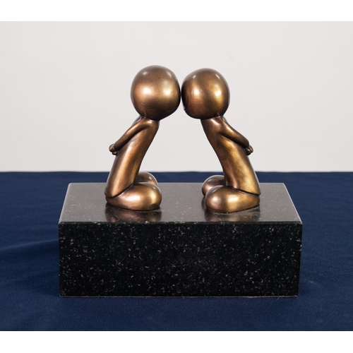 85 - DOUG HYDE (British b.1972) 
CAST BRONZE 
'First Date', ARTIST PROOF
edition number  95/95
Signed, on... 