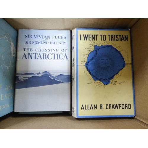 27 - TRAVEL/EXPLORATION - Allan B Crawford, I Went to Tristan, publised Hodder & Staughton 1941, 1st edit... 