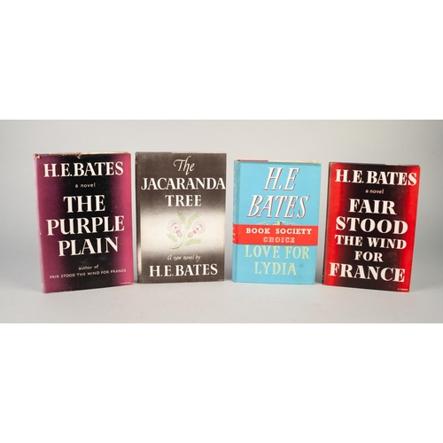 39 - SIGNED H E BATES TITLES to include Fair Stood the Wind for France (1949), The Purple Plain (1947), T... 