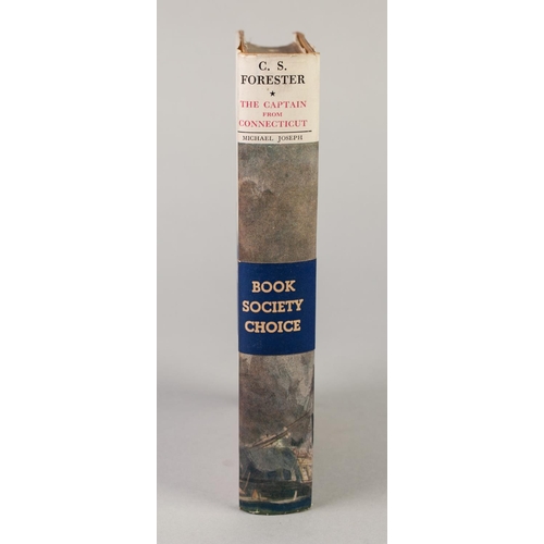 46 - C S FORESTER, THE CAPTAIN FROM CONNECTICUT, 1st EDITION 1941, PUBLISHED BY MICHAEL JOSEPH, COMPLETE ... 