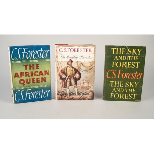 52 - C S FORESTER, THE AFRICAN QUEEN, PUBLISHED MICHAEL JOSEPH 1946, COMPLETE WITH ORIGINAL 7/6 net DUST ... 