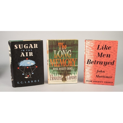 57 - SIGNED TITLES: RICHARD MASON, The Wind Cannot Read, 1947, with dust jacket; E C LARGE, Sugar in the ... 