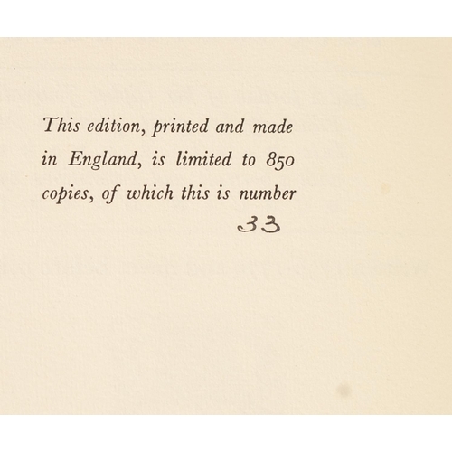 67 - PRIVATE PRESS - TWO TITLES FROM THE NONESUCH PRESS to include The Receipt Book of Elizabeth Raper wi... 