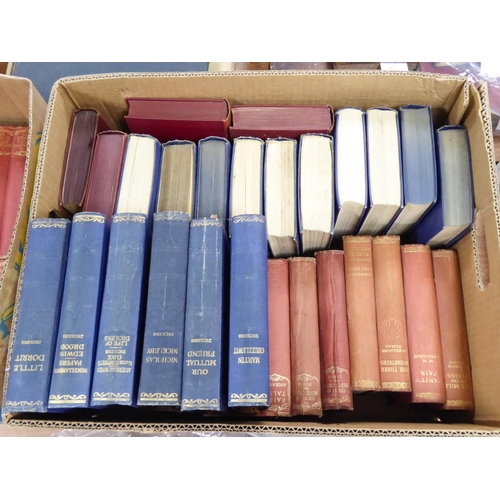 72 - VARIOUS CLASSIC LITERATURE TITLES many in matching, uniform bindings, c. 1930, publishers including ... 