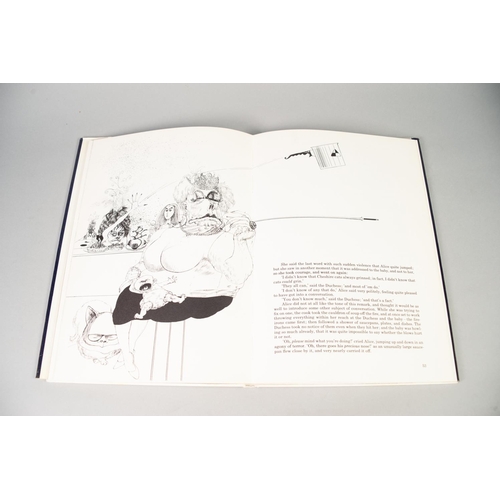 76 - LEWIS CARROLL ALICE IN WONDERLAND, illustrated by Ralph Steadman, published Dennis Dobson, London 19... 