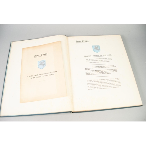 104 - HERALDRY, HERALDS COMMEMORATIVE EXHIBITIONS 1484 - 1934, HELD AT THE COLLEGE OF ARMS, printed for Ki... 