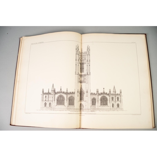 108 - CROWTHER, AN ARCHITECUTRAL HISTORY OF THE CATHEDRAL CHURCH OF MANCHESTER, edited by F Renaud, publis... 