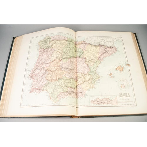 155 - BLACK'S GENERAL ATLAS OF THE WORLD, NEW AND REVISED EDITION, published Edinburgh Adam and Charles Bl... 