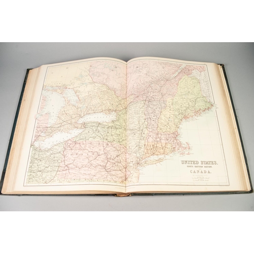 155 - BLACK'S GENERAL ATLAS OF THE WORLD, NEW AND REVISED EDITION, published Edinburgh Adam and Charles Bl... 