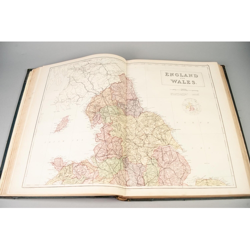 155 - BLACK'S GENERAL ATLAS OF THE WORLD, NEW AND REVISED EDITION, published Edinburgh Adam and Charles Bl... 