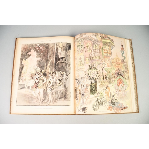 160 - L'ALBUM AQUARELLES ET DESSINS INEDETS, c. 1902, published Paris Libraire Illustree, France, J. Talla... 