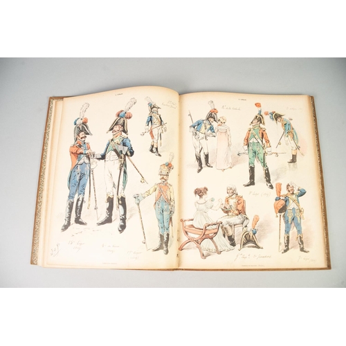 160 - L'ALBUM AQUARELLES ET DESSINS INEDETS, c. 1902, published Paris Libraire Illustree, France, J. Talla... 