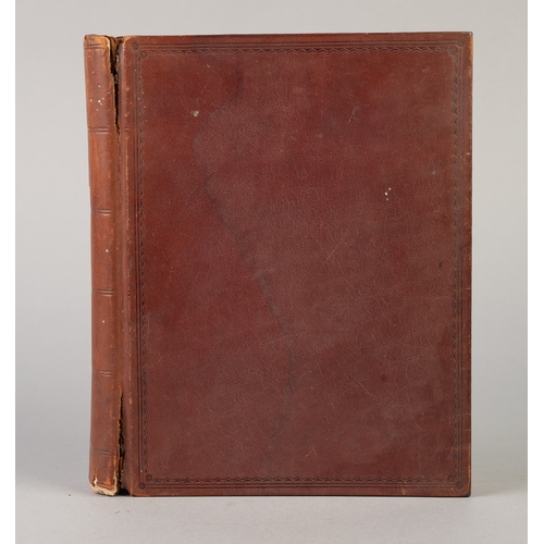 132 - MANUSCRIPT - HANDWRITTEN DIARY OF QUOTATIONS, c. 1900, each day has a quotation from various authors... 