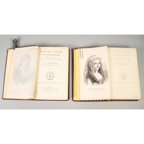 137 - SAMUEL ORCHANT BEETON PUBLISHER INTEREST - BEAUCHESNE, HAZLITT, LOUIS XVII, HIS LIFE - HIS SUFFERING... 