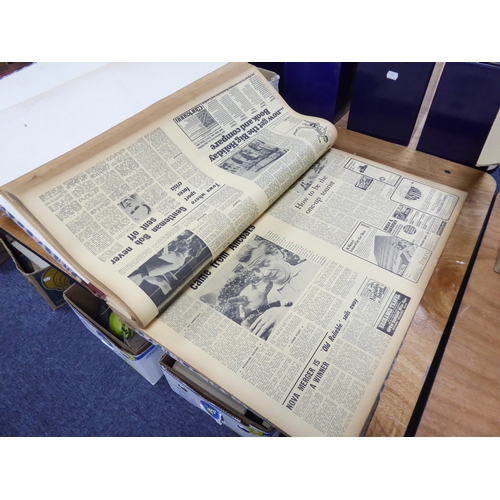 151 - BOUND VOLUME OF THE MANCHESTER EVENING NEWS running from Monday December 22nd 1969 through to Wednes... 