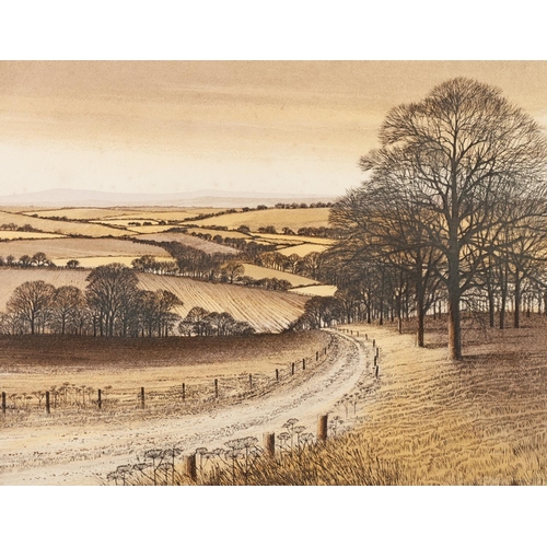 377 - Kathleen Caddick 
Two artist signed limited edition colour prints ‘Woodside Track’ (61/250)
‘Lakesid... 