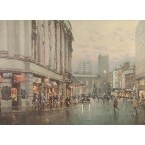 279 - BOB RICHARDSON 
FOUR ARTIST SIGNED LIMITED EDITION COLOUR PRINTS 
Albert Square, Manchester, (189/50... 