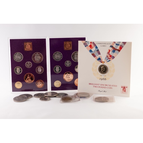 129 - TWO ROYAL MINT PROOF SETS COINAGE OF GREAT BRITAIN AND NORTHERN IRELAND 1970 each set in hard plasti... 
