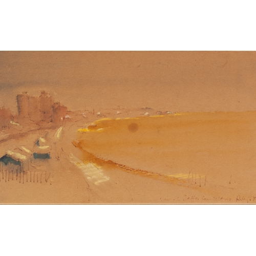 131 - †HAROLD RILEY (1934)
PASTEL ON BUFF PAPER
Haifa
Signed
5 ½” x 10” (13.9 x 25.4cm)