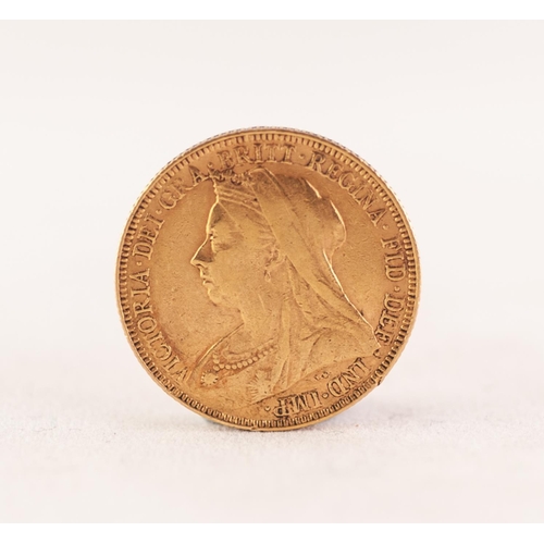 188 - VICTORIA GOLD SOVEREIGN 1894 (F)